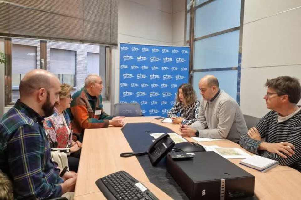 LA CHE ACTUARÁ EN EL CAUCE DEL RÍO MESA PARA REPARAR DAÑOS Y RETIRAR MALEZA  TRAS LAS INUNDACIONES