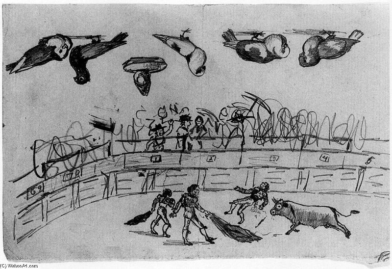Toros y palomas
