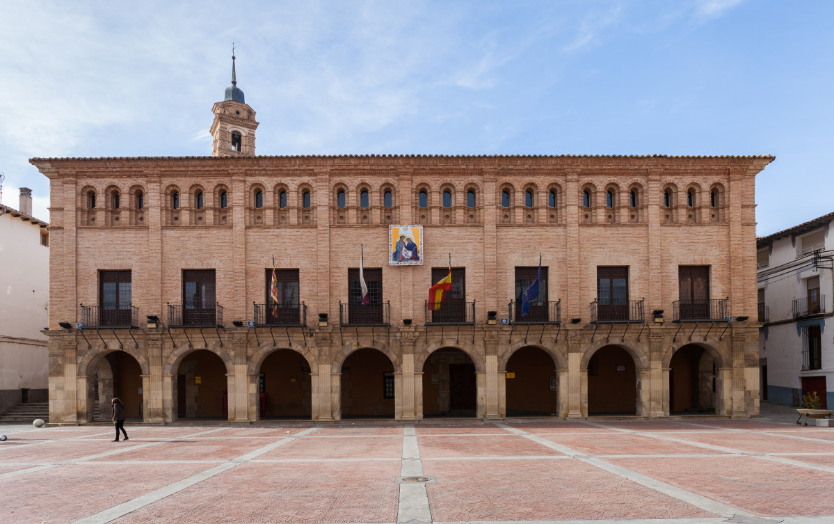 Ayuntamiento, Ateca, Zaragoza, Espau00f1a, 2013 01 07, DD 01