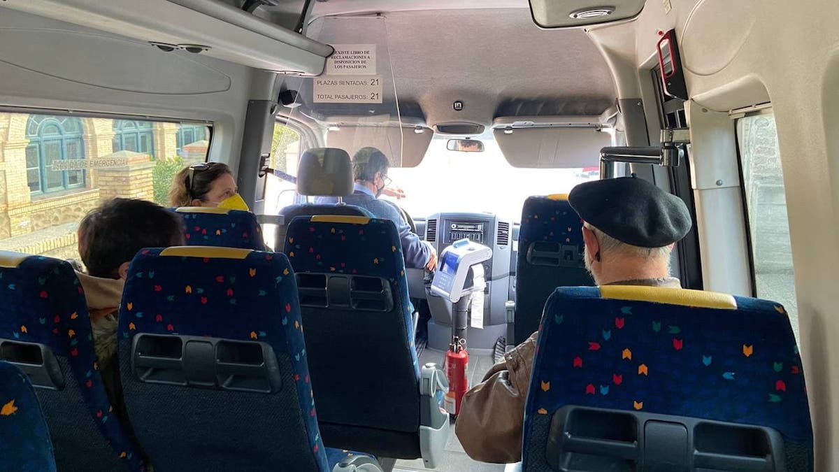 Autobus rural bergasa