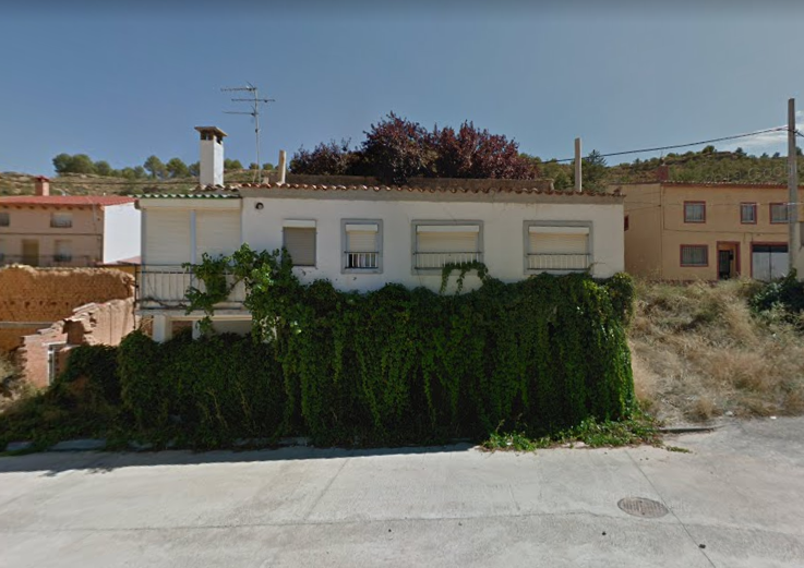 Casa derruida arcos