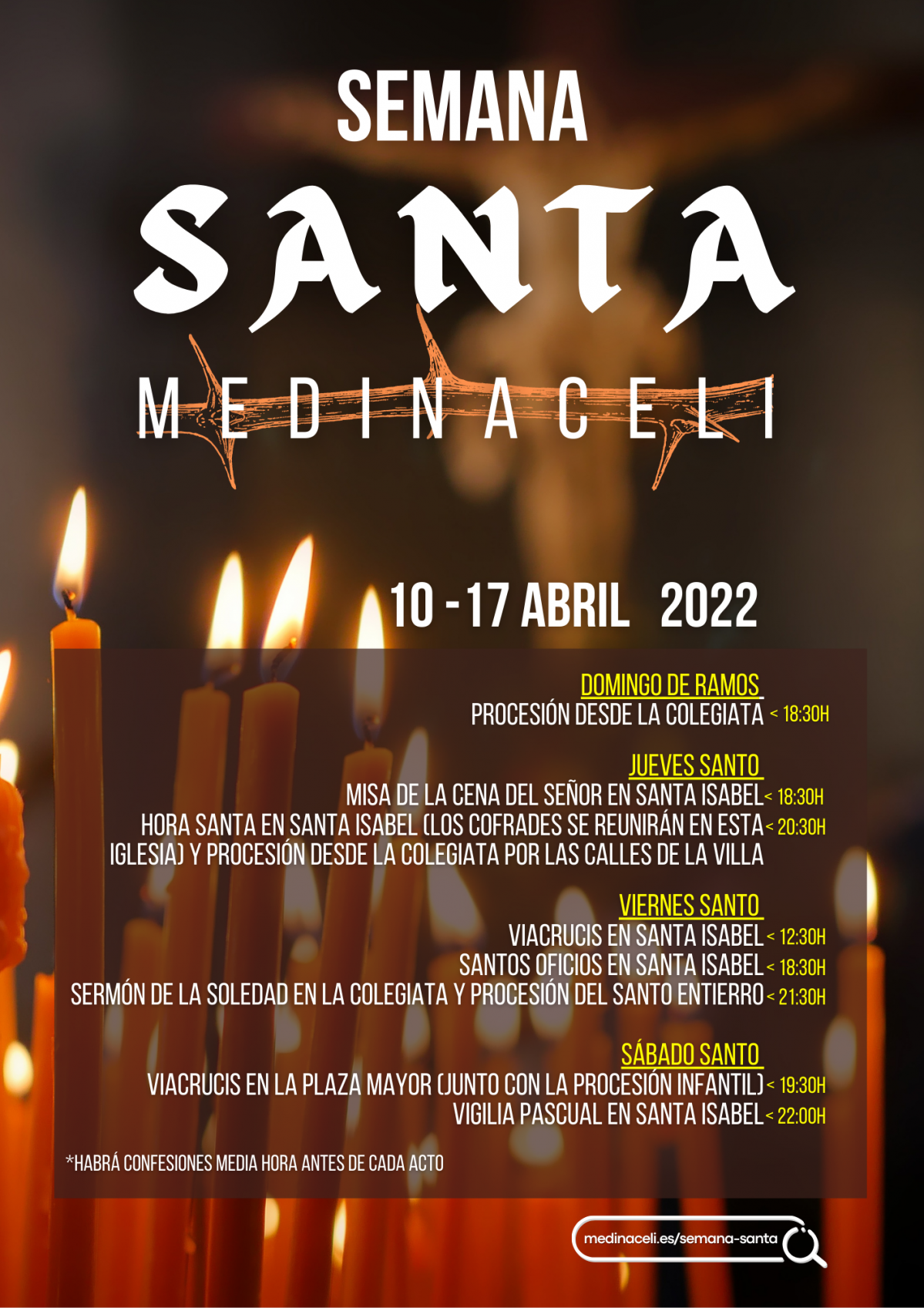 Cartel semana santa 2022