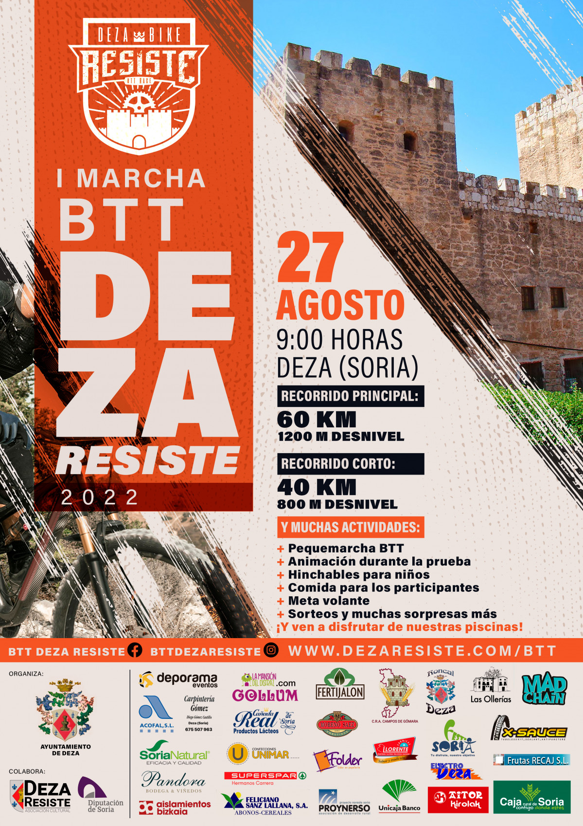 Deza Resiste BTT 2022 cartelA3