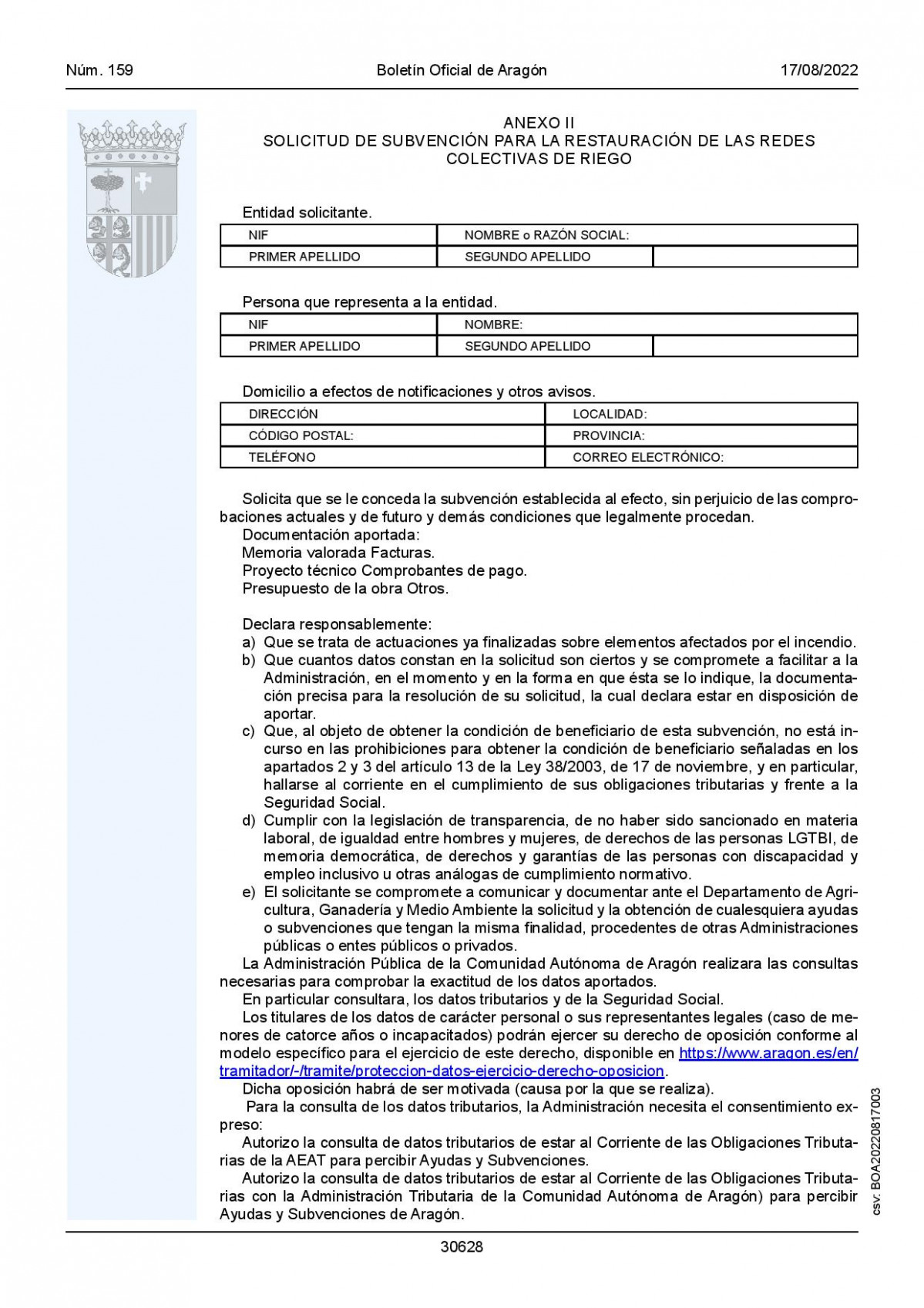 BOLETu00cdN OFICIAL DE ARAGu00d3N page 003