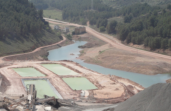 Presa del pantano de Mularroya 1