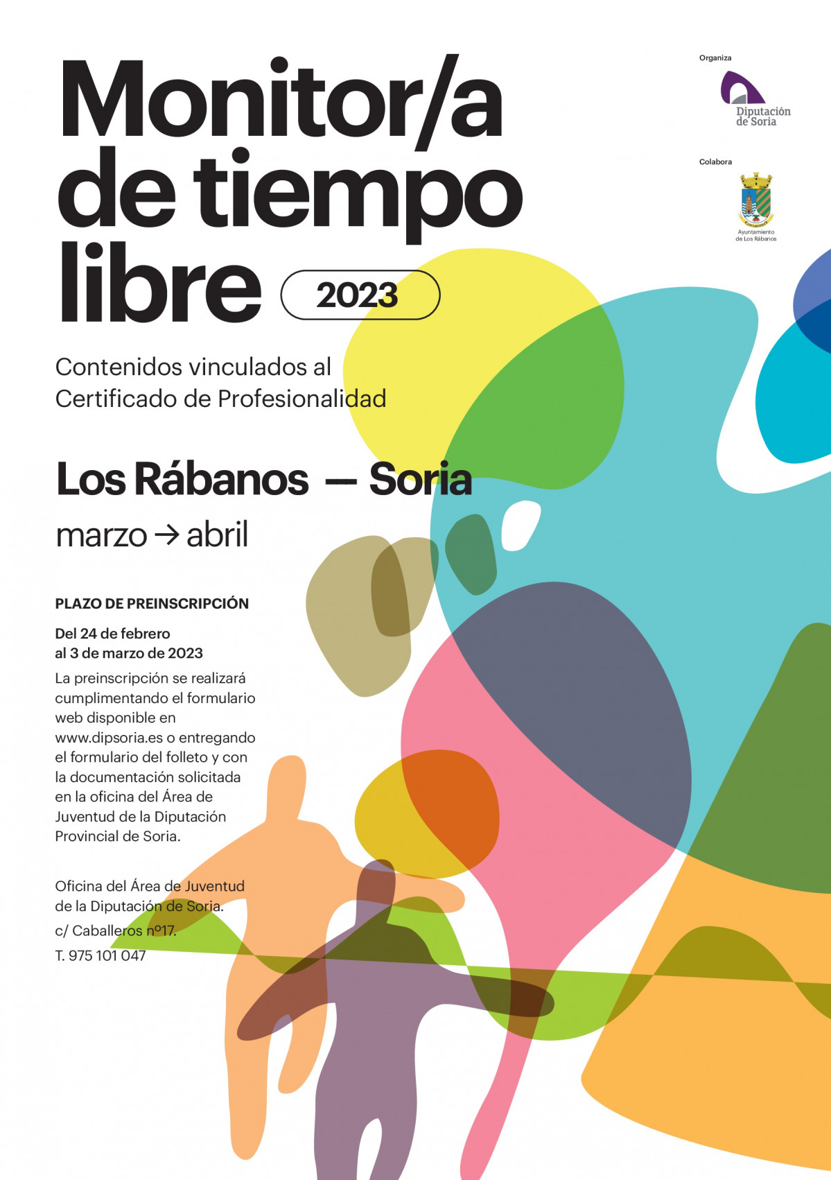 2023 Cartel Monitor de Tiempo Libre