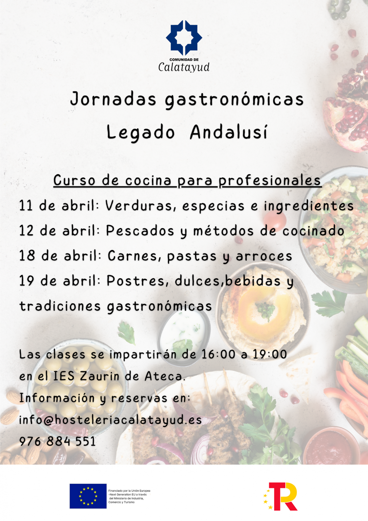 Cartel jornada para profesionales