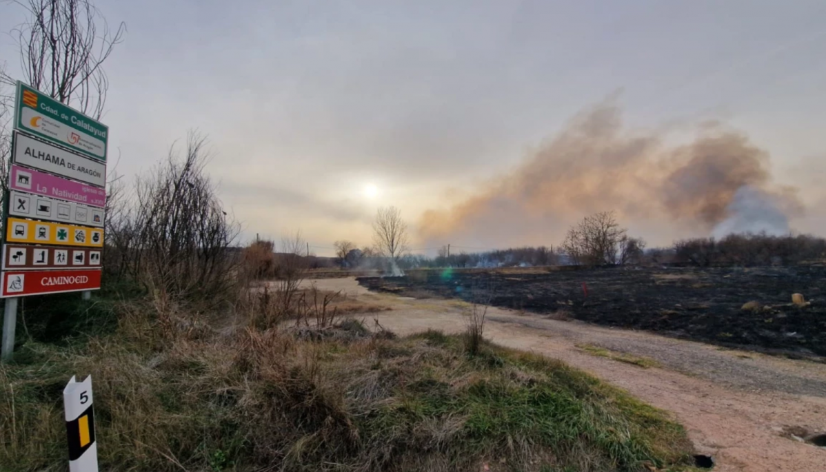 Incendio alhama