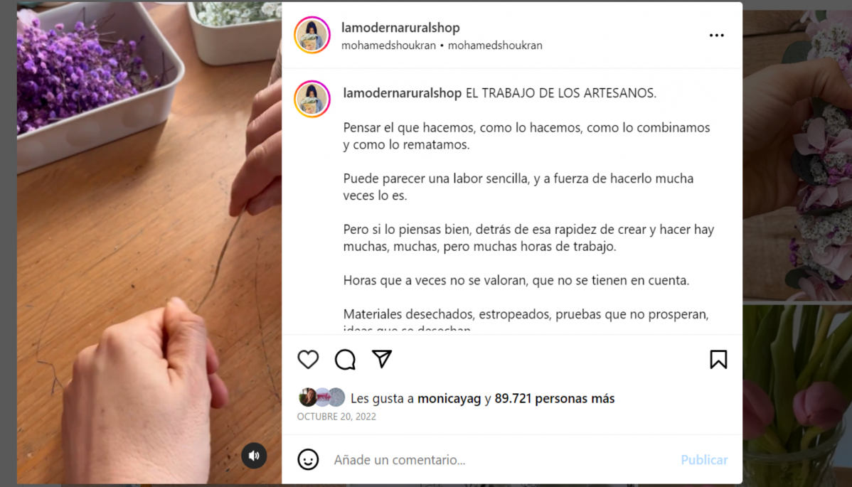 Instagram la moderna