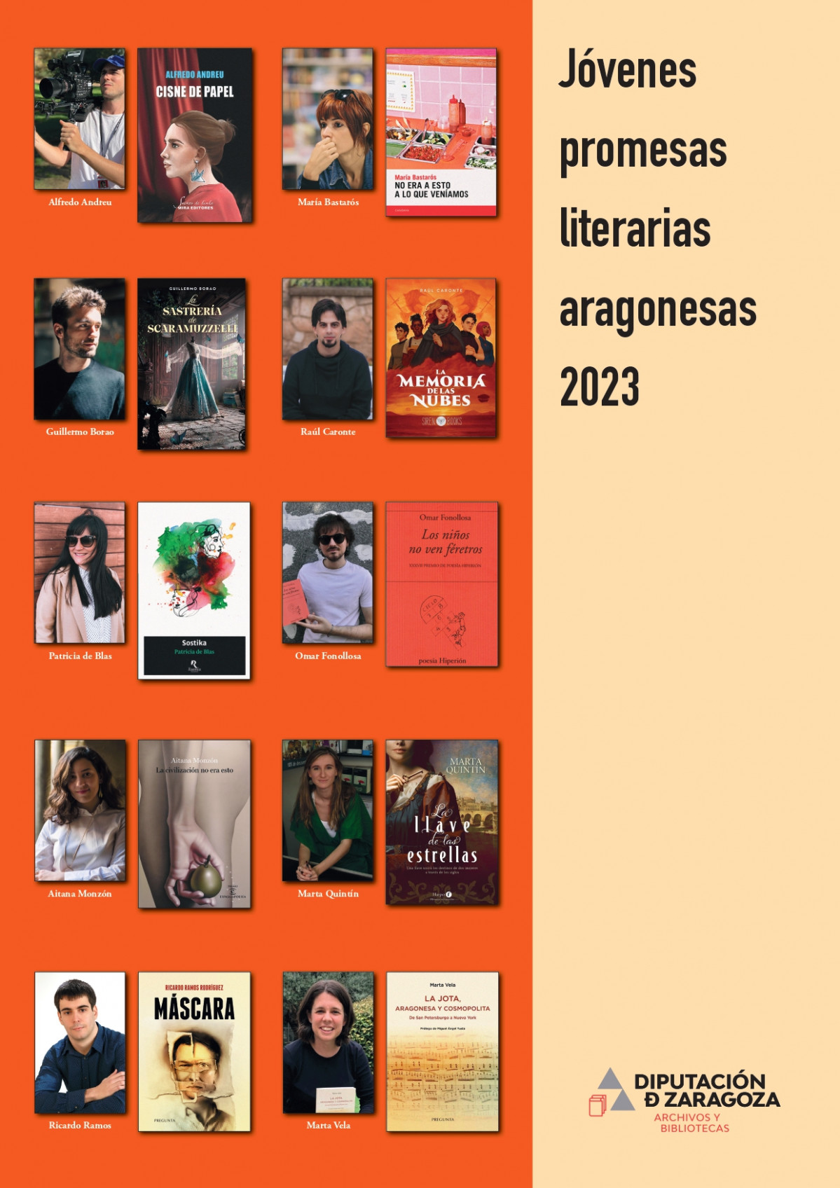 Cartel ciclo jovenes promesas literarias