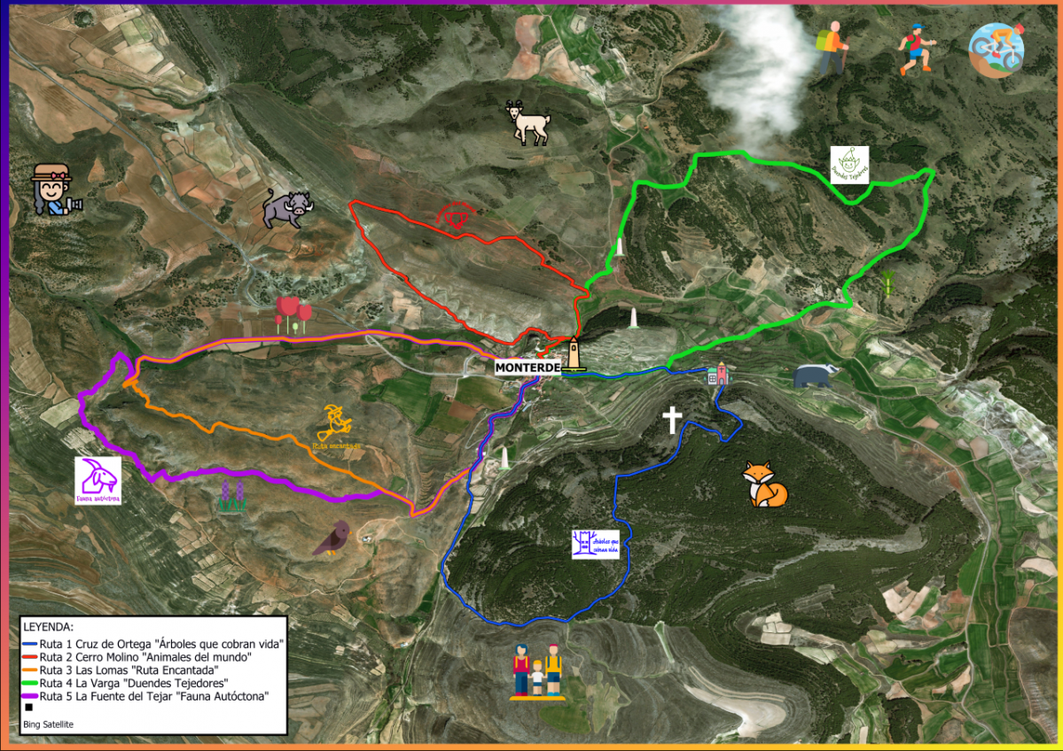 Rutas monterde