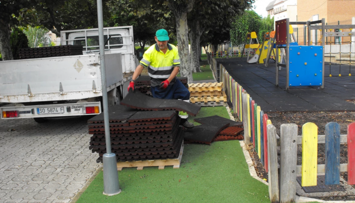 Operarios trabajando