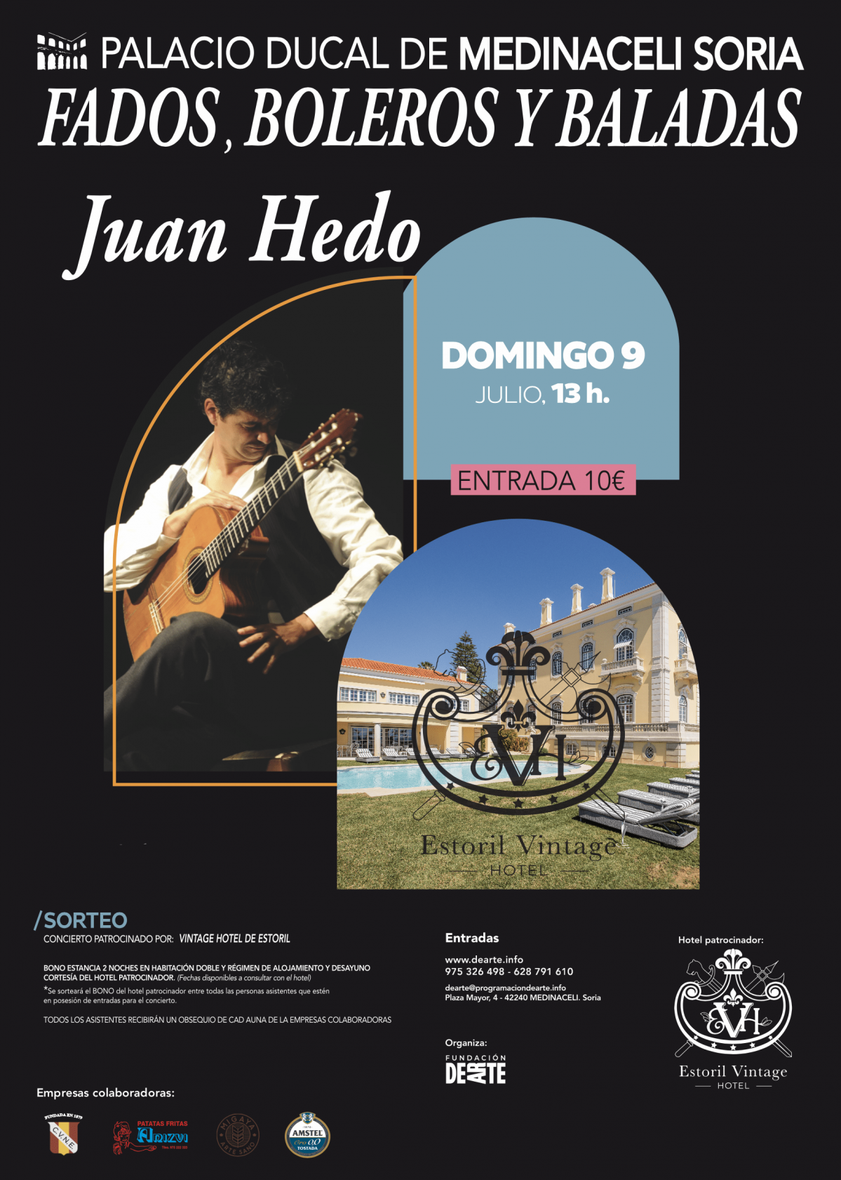 Cartel Concierto Juan Hedo 3