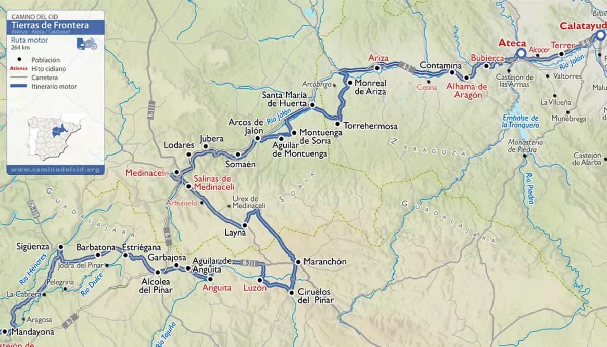 Camino del cid alto jalu00f3n