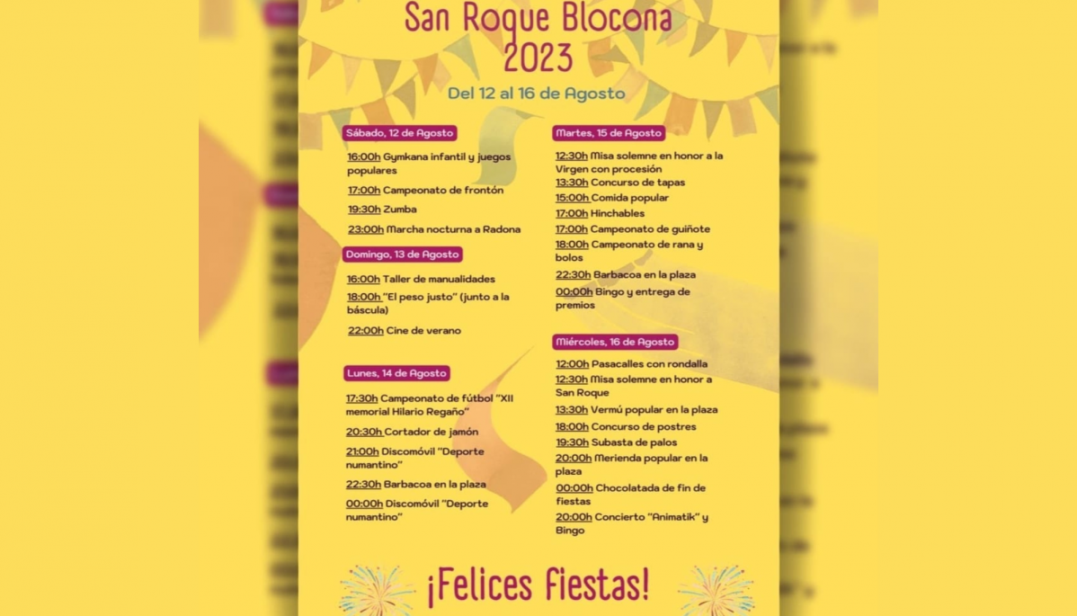San roque blocona