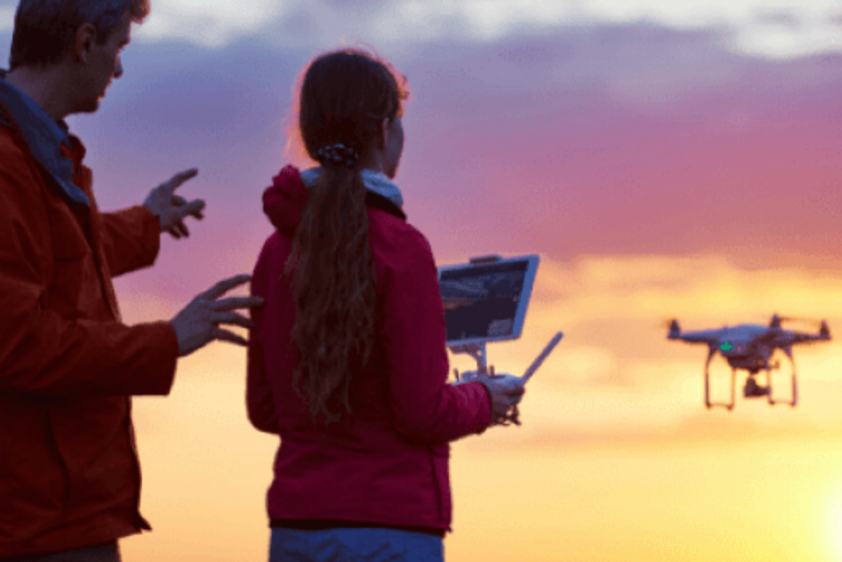 Drones en familia
