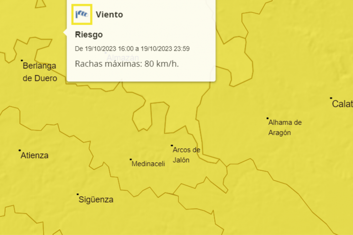 Alerta viento
