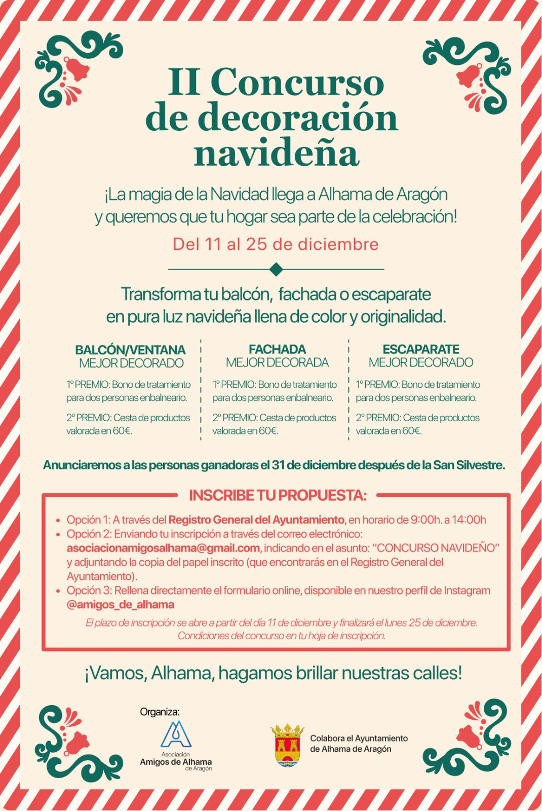 Concurso navidad Alhama de Aragu00f3n
