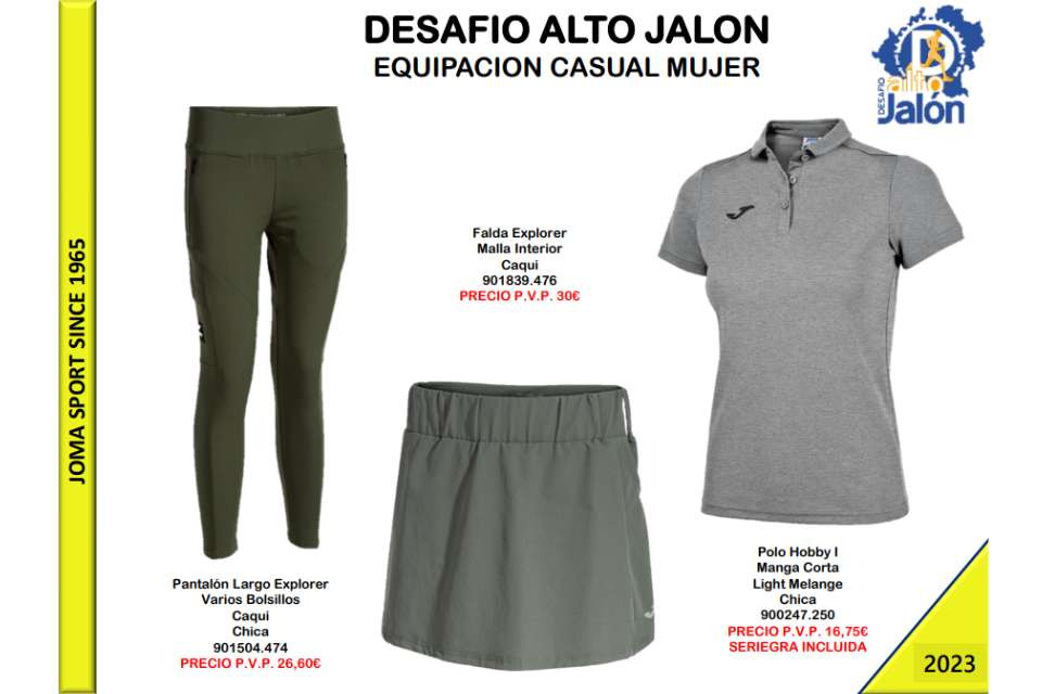 EQUIPACIu00d3N CASUAL MUJER DESAFu00cdO ALTO JALu00d3N