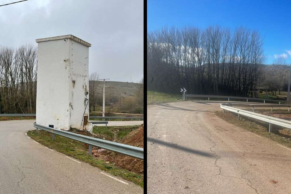 Transformador alcubilla de las peu00f1as, el antes y el despuu00e9s