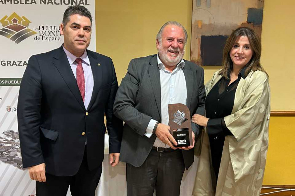 Carlos gonzález en la reunión de los pueblos más bonitos de españa