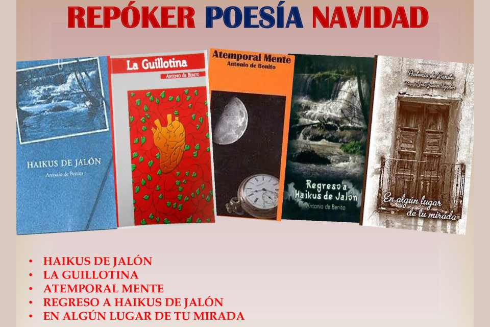 Libros de poesu00eda antonio de benito