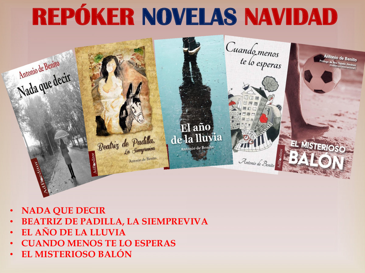 Repu00f3ker novelas antonio de benito