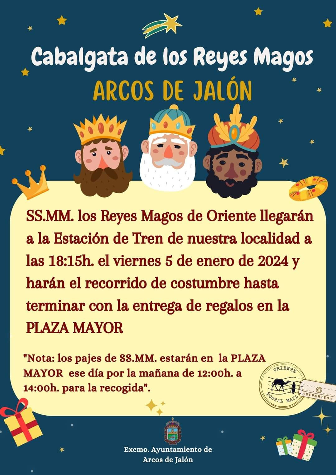 Reyes Magos Arcos de Jalu00f3n