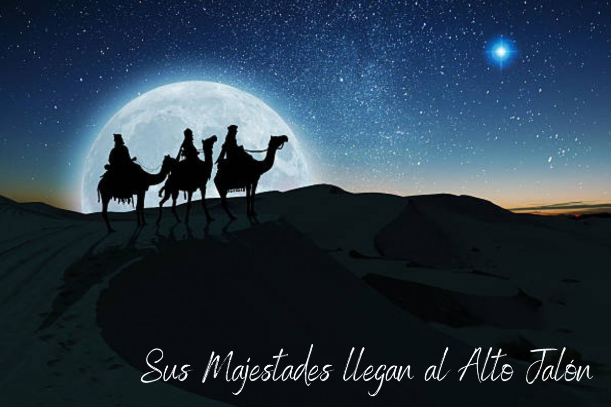 Los reyes llegan al alto jalu00f3n