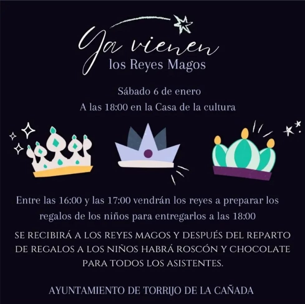 Reyes magos Torrijo de la cau00f1ada