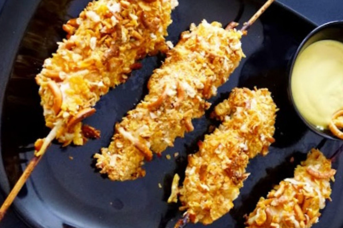Brochetas de pollo