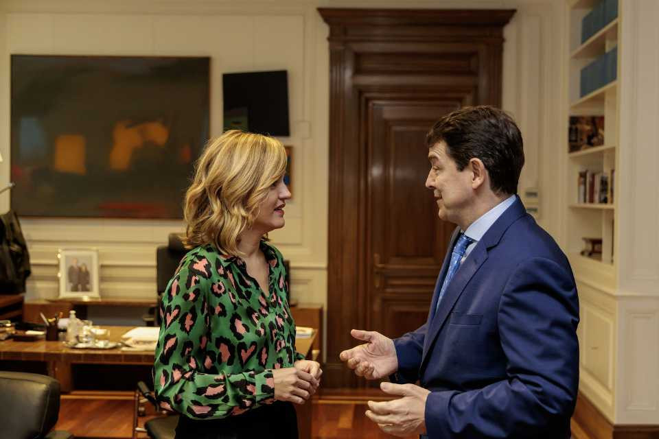 Pilar Alegru00eda y Mau00f1ueco