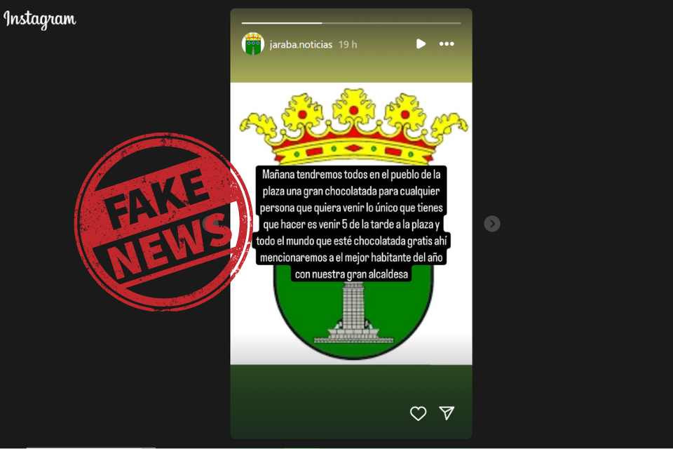 Jaraba fake news