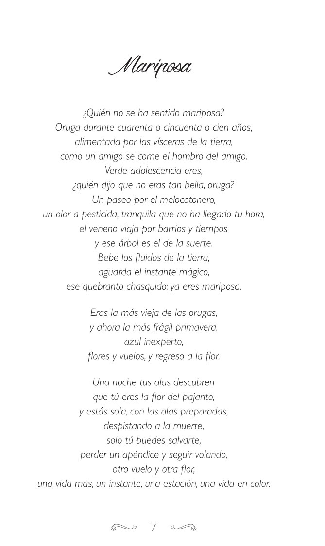 FOTOPOEMA texto MARIPOSA