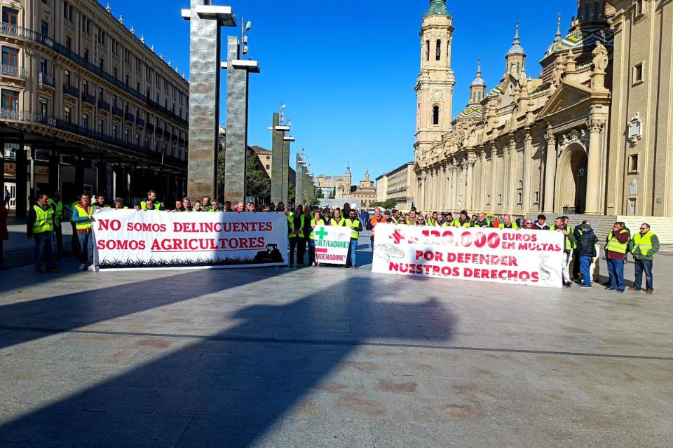 Protesta agricultores