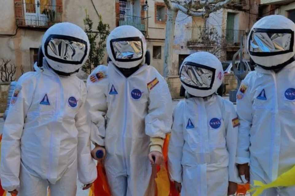 Astronautas carnaval