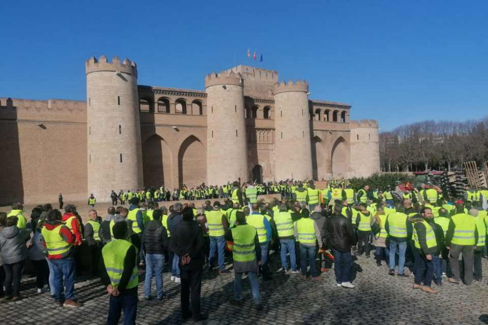 Agricultores aljafería