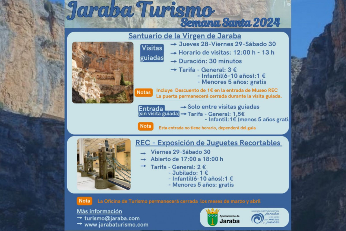 Horarios visitas jaraba