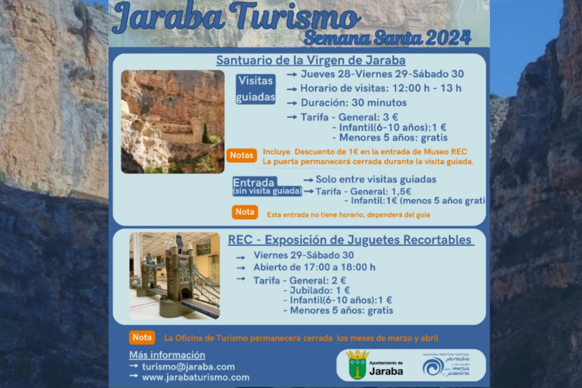 Horarios visitas jaraba