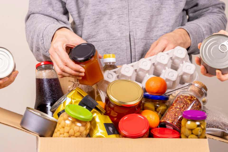 Cesta de alimentos