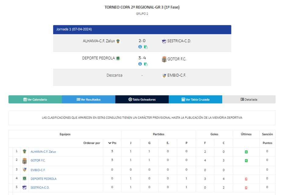 ALHAMA J1 COPA