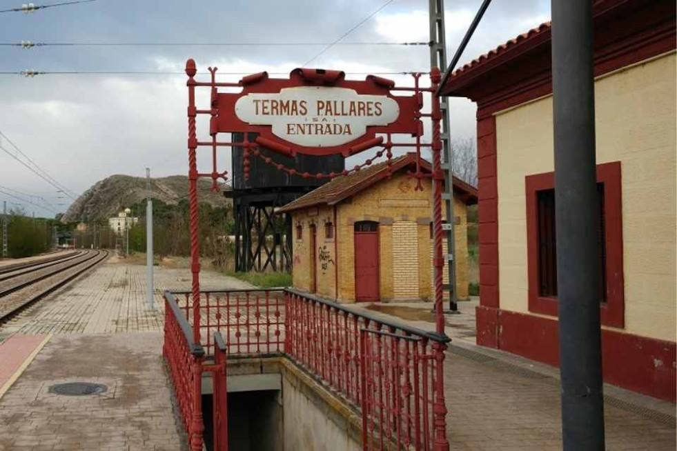 Termas pallares estación