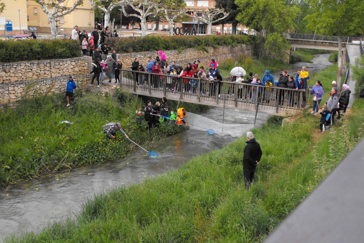 Carrera patitos arcos de jalu00f3n