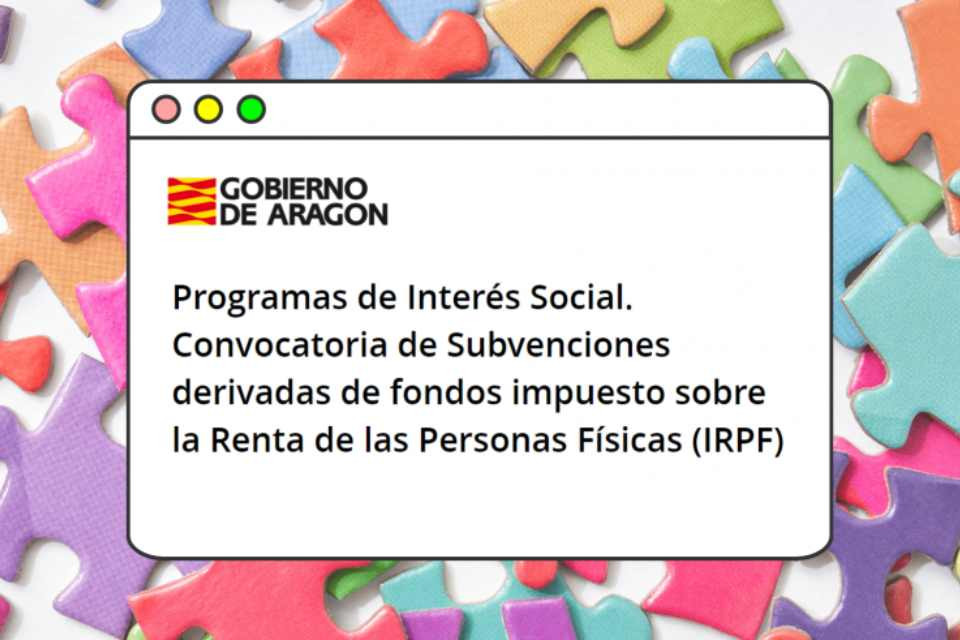 Gobierno de aragu00f3n programa ayduas