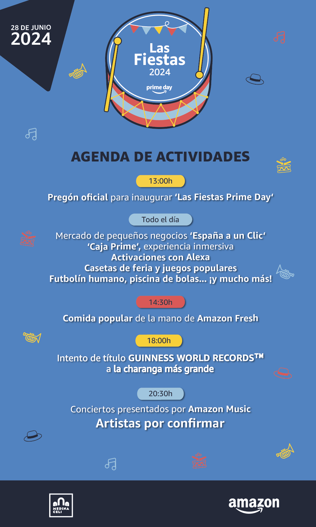 Agenda Las Fiestas Prime Day Amazon