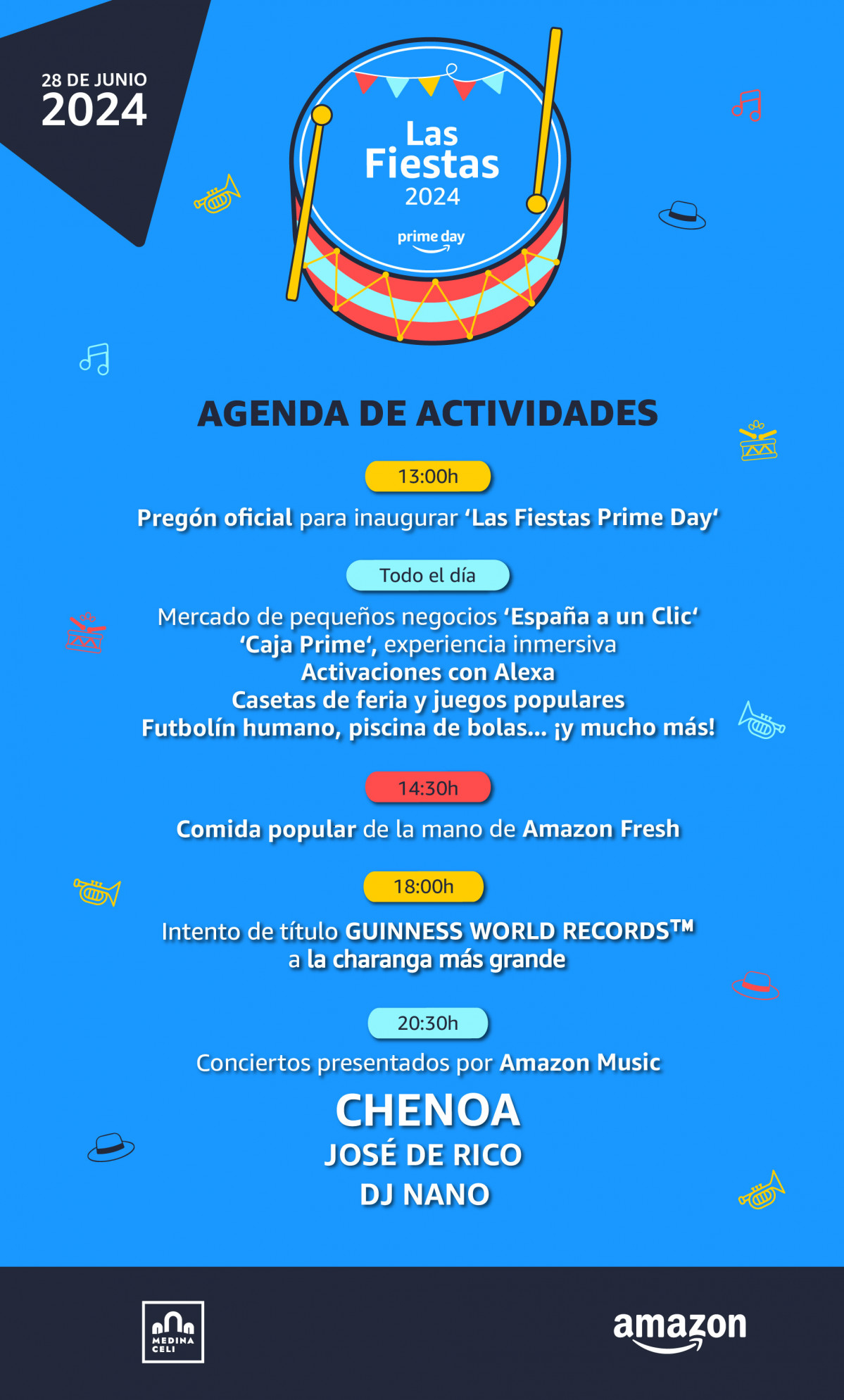 Amazon celebra Las Fiestas Prime Day en Medinaceli