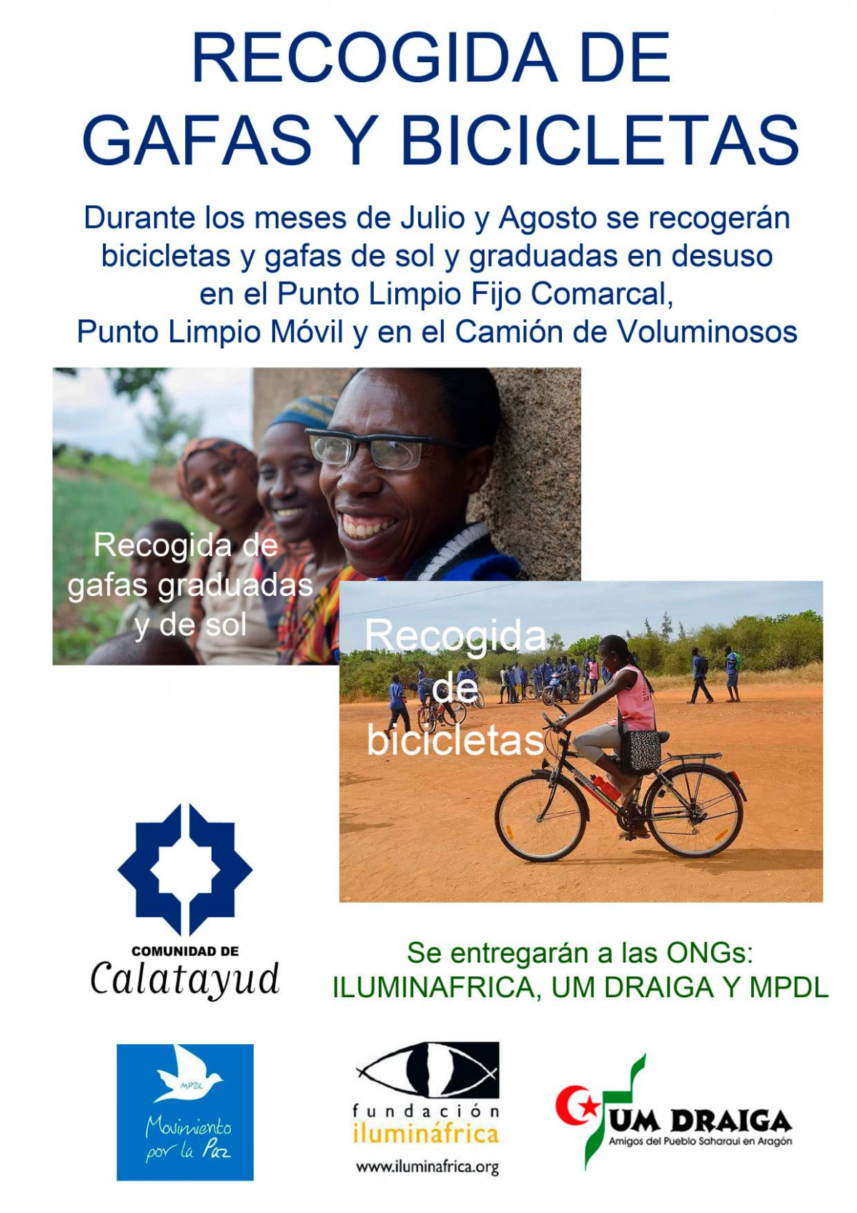 Cartel campau00f1a bicis gafas 2024