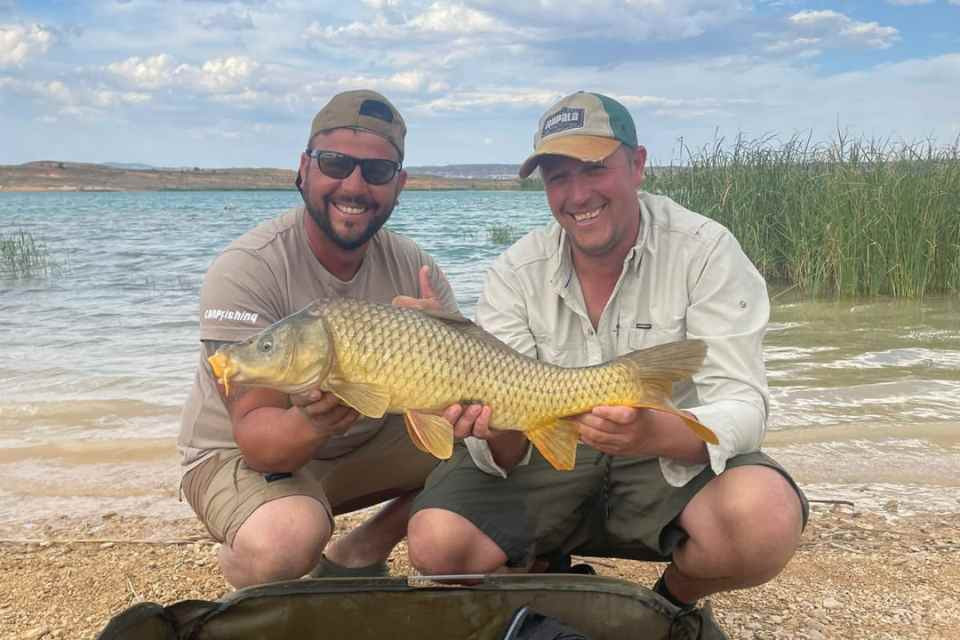 Pesca monteagudo carpas