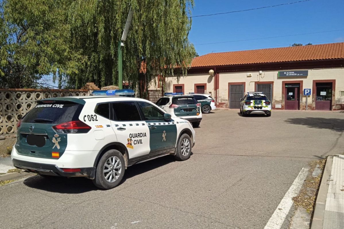 Guardia civil Alhama de aragón