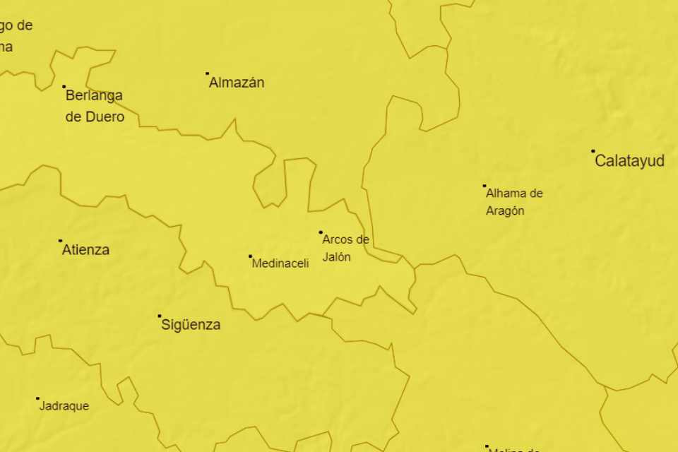 Aviso amarillo